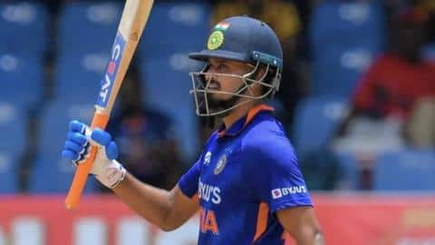 Shreyas Iyer gets past 1,000 runs in ODIs: Key stats Shreyas Iyer gets past 1,000 runs in ODIs: Key stats