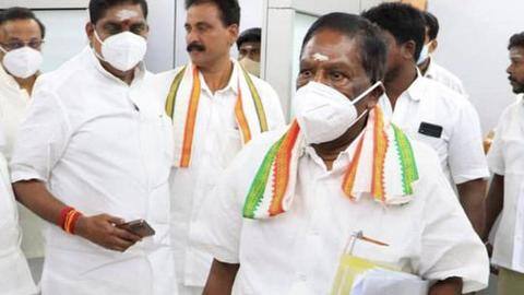President's rule imposed in Puducherry after Congress government falls President's rule imposed in Puducherry after Congress government falls