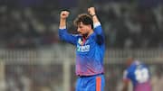 Kuldeep Yadav races to 250 wickets in T20s: Key stats