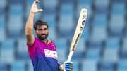 Muhammad Waseem's blazing T20I half-century against Afghanistan goes in vain