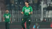 1st T20I, Naseem Shah claims 3/36 versus Sri Lanka: Stats