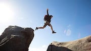 What is rock hopping?