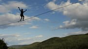 Adventure lovers, add slacklining to your list