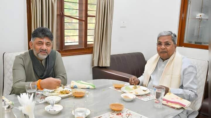 'No differences, no confusion': Siddaramaiah-DK Shivakumar's statement after breakfast meet