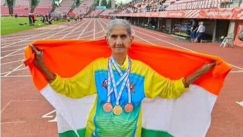 World Masters Championships: 94-year-old Bhagwani Dagar wins gold medal World Masters Championships: 94-year-old Bhagwani Dagar wins gold medal