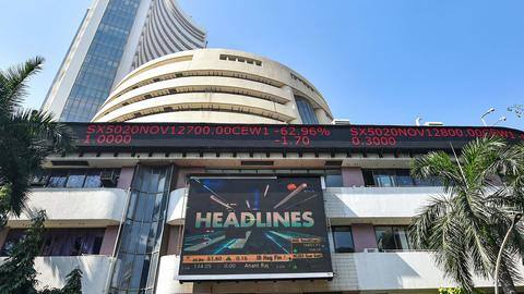 Market at new peak: Sensex scales 55K Market at new peak: Sensex scales 55K