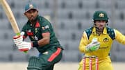 Australia seal nervy one-wicket win over Bangladesh in 3rd ODI