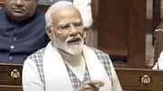 Opposition MPs walk out from Rajya Sabha as Modi speaks