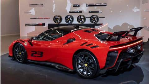The hypercars flaunt a large rear wing and forged wheels