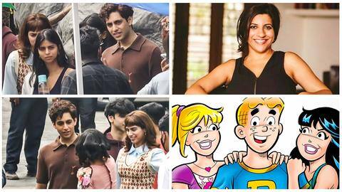 'The Archies': Suhana Khan, Khushi Kapoor, Agastya Nanda hit sets 'The Archies': Suhana Khan, Khushi Kapoor, Agastya Nanda hit sets