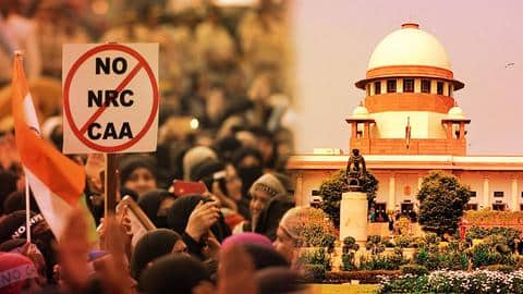 #NewsBytesExplainer: Status of CAA case that Supreme Court hears today #NewsBytesExplainer: Status of CAA case that Supreme Court hears today