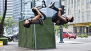 Urban parkour: The workout hidden behind the stunts