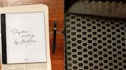 Luxury penmaker Montblanc has ventured into making digital notepads