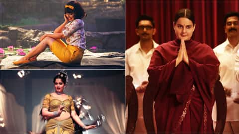 Gained and lost 20 kg: Kangana Ranaut shares 'Thalaivi' stills Gained and lost 20 kg: Kangana Ranaut shares 'Thalaivi' stills