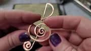 How to make bookmarks from scrap wire