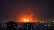 Israel strikes Tehran oil depots, massive fire turns skyline orange