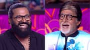 'KBC' promo: Rishab Shetty mimics Rajinikanth; Big B reenacts 'Agneepath'