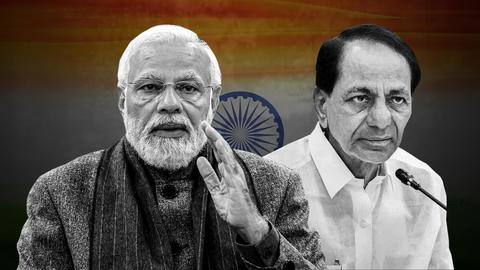 As Modi visits Hyderabad today, KCR takes detour to Bengaluru As Modi visits Hyderabad today, KCR takes detour to Bengaluru