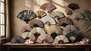 DIY: How to make raffia fans