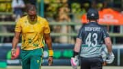 New Zealand stun South Africa, win T20I Tri-series final: Stats