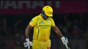 IPL 2026: Successive failures for Sanju Samson in CSK colors
