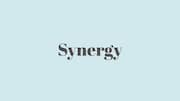 Word of the Day: Synergy