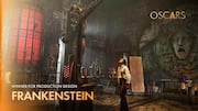 Guillermo del Toro's 'Frankenstein' wins Production Design Oscar
