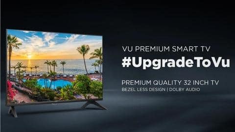Vu Premium TV 32-inch launched in India at Rs. 13,000 Vu Premium TV 32-inch launched in India at Rs. 13,000