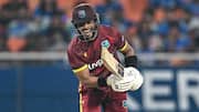 Listing WI batters with 150-plus scores in ODI run chases 