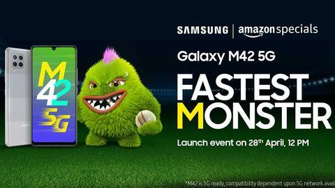 Samsung Galaxy M42 5G to be launched on April 28 Samsung Galaxy M42 5G to be launched on April 28