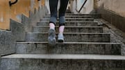 Get fit at home with a simple stair workout
