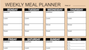 Want a healthier lifestyle? Weekly meal-planning is the answer