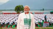'Yoga for humanity 2.0': PM Modi addresses 3 lakh participants
