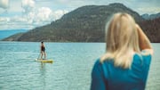 Does paddleboarding engage your core muscles more than hiking?