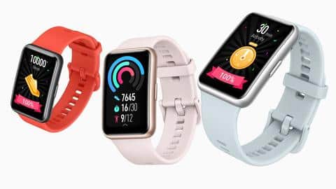 Huawei WATCH FIT, with animated workout demos, launched in India Huawei WATCH FIT, with animated workout demos, launched in India
