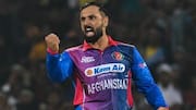 Mohammad Nabi becomes second Afghanistan player with 100 T20I wickets