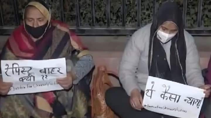 Unnao survivor's mother manhandled, blocked from Delhi protest