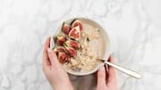 No-cook breakfast: Fig-almond overnight oats
