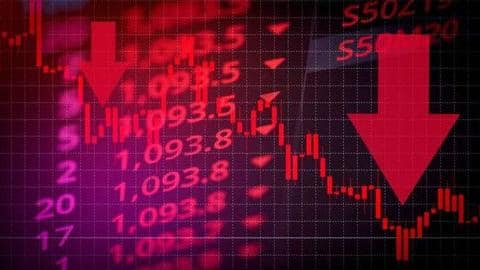 Sensex slips 460 points, Nifty settles around 17,100 points Sensex slips 460 points, Nifty settles around 17,100 points