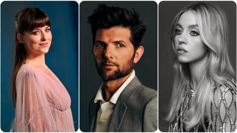 'Severance' actor Adam Scott joins Dakota Johnson for 'Madame Web' 'Severance' actor Adam Scott joins Dakota Johnson for 'Madame Web'