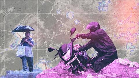 Monsoon mayhem: Heavy rains, floods wreck Gujarat, Telangana, Andhra Pradesh Monsoon mayhem: Heavy rains, floods wreck Gujarat, Telangana, Andhra Pradesh