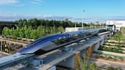 Forget planes, China's new maglev train just hit 600 km/h