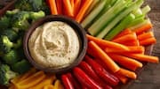 Your new party favorite: Zucchini hummus dip 