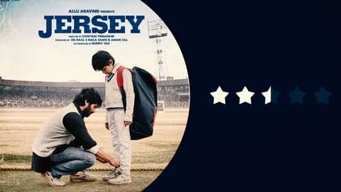 'Jersey' review: Over-dramatic, long tale weighs down Shahid's brilliant knock 'Jersey' review: Over-dramatic, long tale weighs down Shahid's brilliant knock