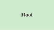 Word of the Day: Moot