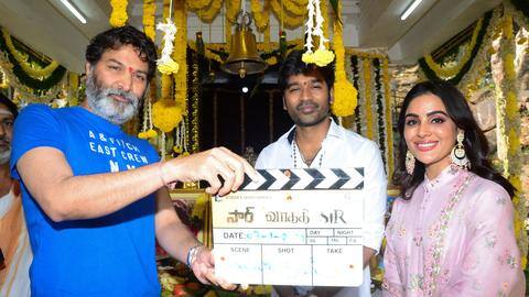 'Sir': Dhanush's Telugu debut starts rolling; regular schedule from Wednesday 'Sir': Dhanush's Telugu debut starts rolling; regular schedule from Wednesday
