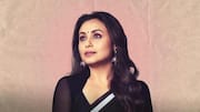 'Truly blessed': Rani Mukerji celebrates 30 years in cinema