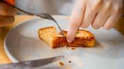 How to make street-style besan toast at home