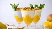 Quick and delicious: Mango yogurt parfait