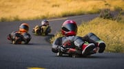 What is street-luge racing?